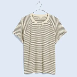 Madewell Striped Black and White Women's Top